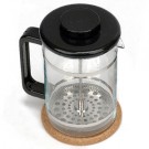 TEA & COFFEE PRESS BLACK 12CUP