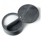 BLACK MARBLE SALT BOX
